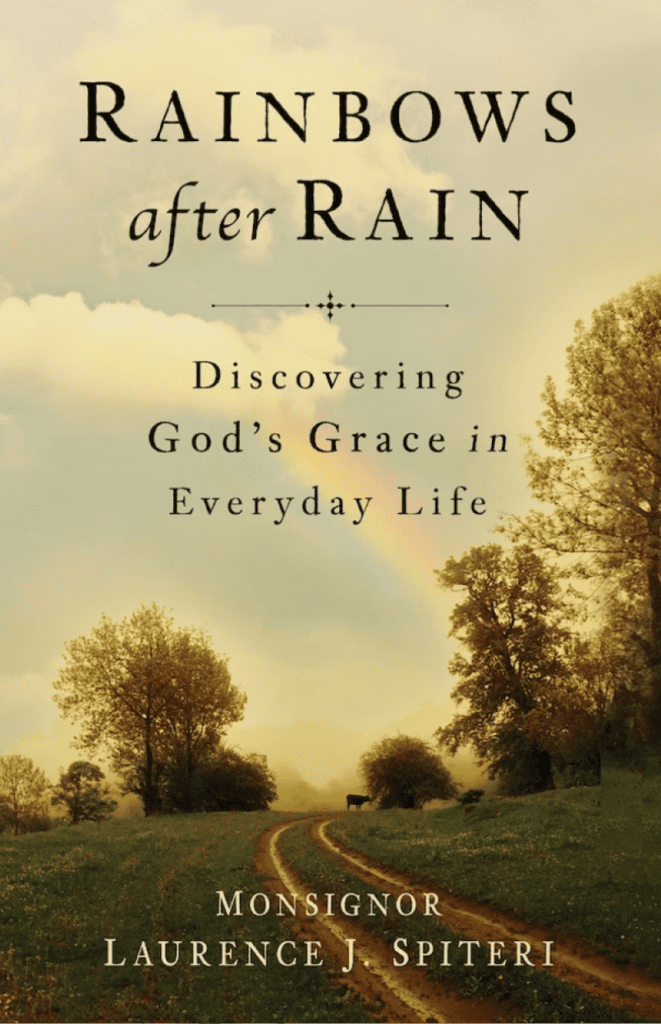 Book cover: "Rainbows after Rain" by Spiteri.