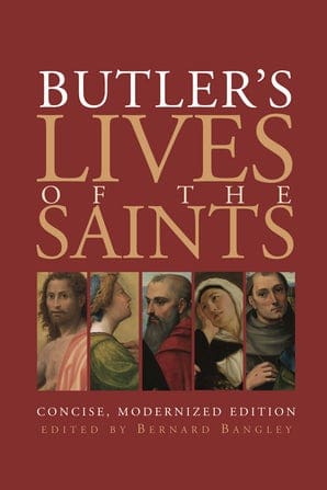 Book cover of "Butler's Lives of Saints".