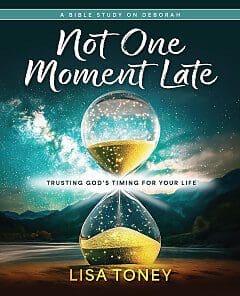 Not One Moment Late book cover design