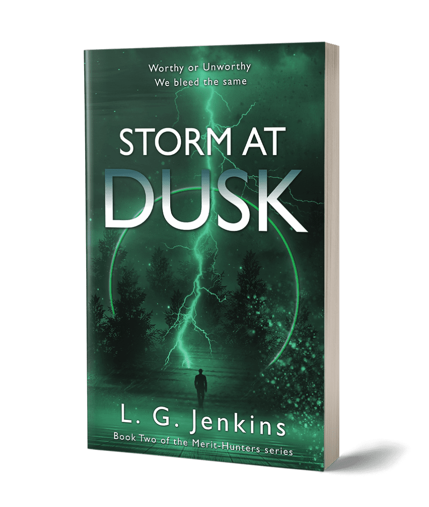 Book cover of "Storm at Dusk