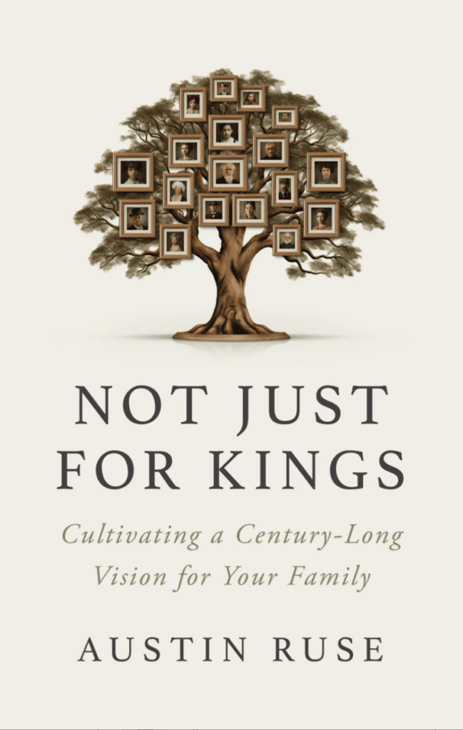 Book cover with a framed tree design.