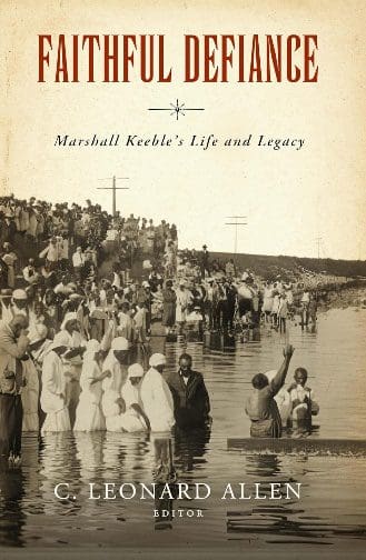 Book cover of "Faithful Defiance" by C. Leonard Allen.